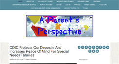 Desktop Screenshot of aparentsperspective.ca